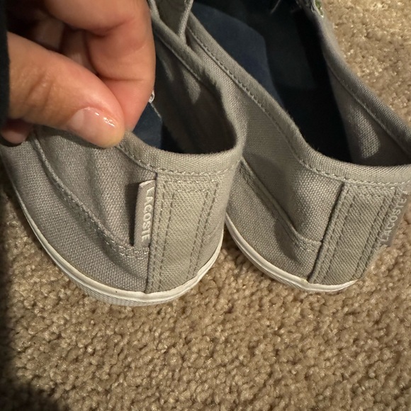 Lacoste Grey Marice slip on men’s shoe - Picture 6 of 7